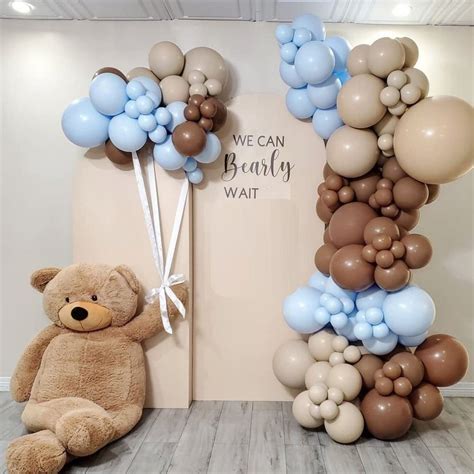 we can bearly wait baby shower|More.